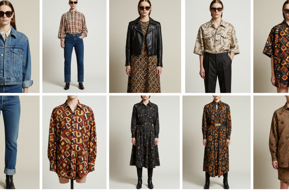 10 tendências vintage que estão de volta à moda