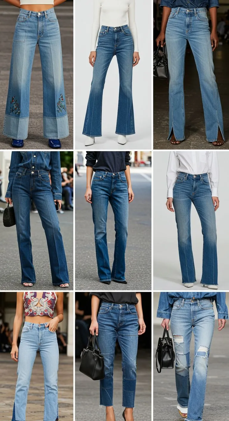 8 tendências de jeans para 2025